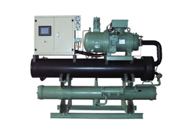 Water cooled screw chiller   
